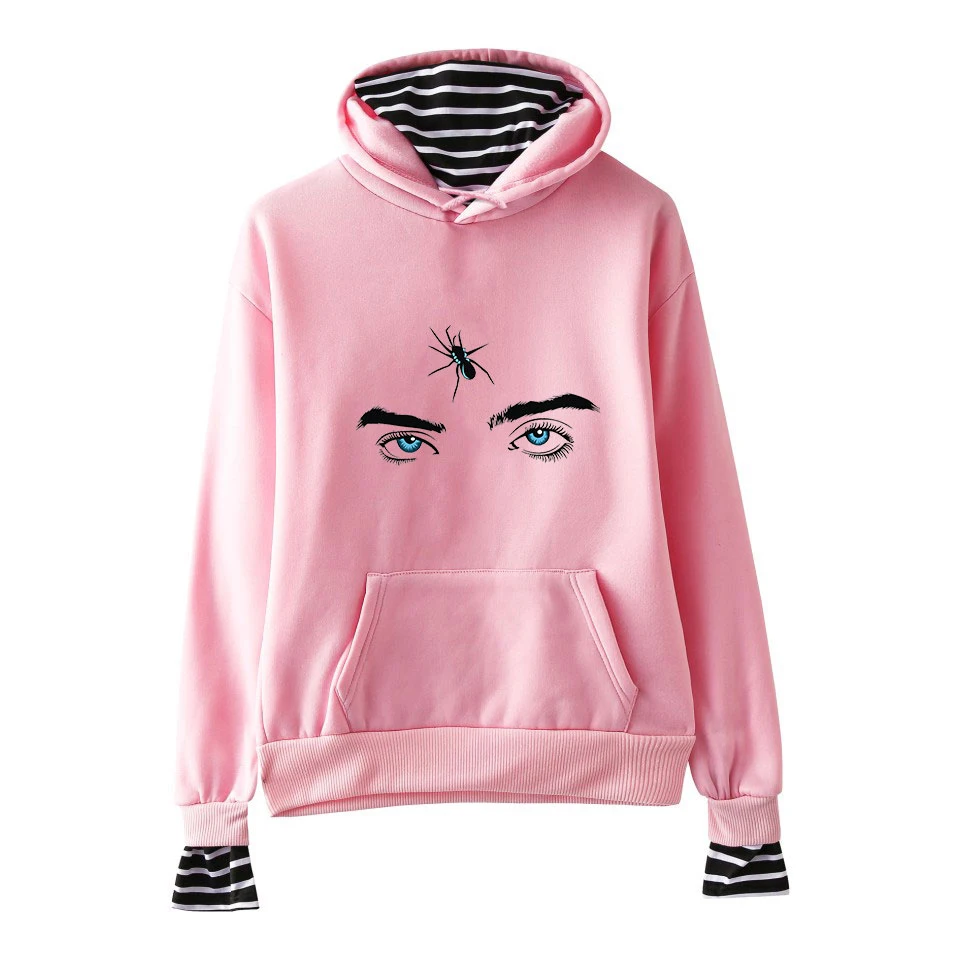 FADUN Tommee Billie Eilish принт поддельные две части толстовки горячая Распродажа повседневные женские толстовки Kpops Harajuku размера плюс