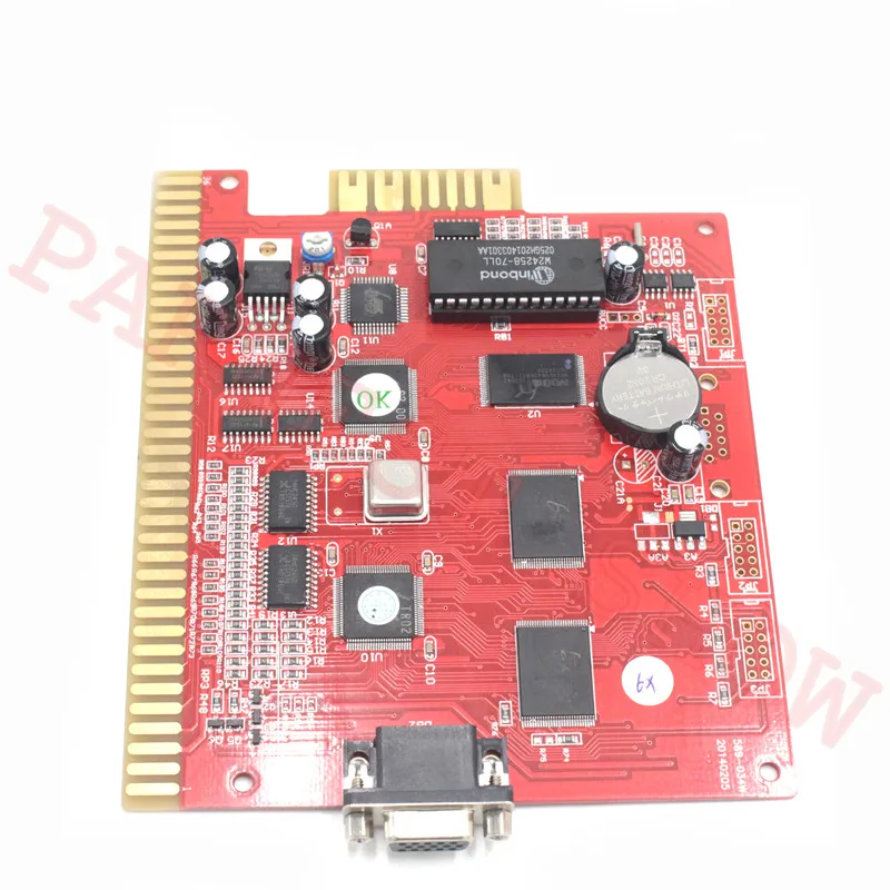 Мультигейминговая 6x(60-95%) Красный автомат для казино доска-Pcb juego мульти-6 в 1(6x) настольная игра-супер spy2 для Jamma Наборы