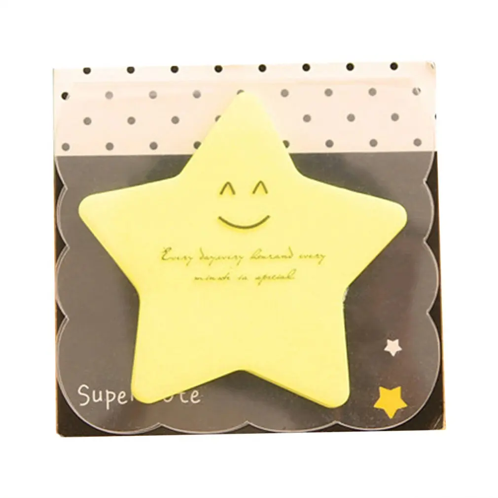 Pentagram DC008 милые капли воды Липкие заметки Kawaii школьные принадлежности улыбка Post-it Note наклейки бумажные офисные канцелярские принадлежности - Цвет: Pentagram