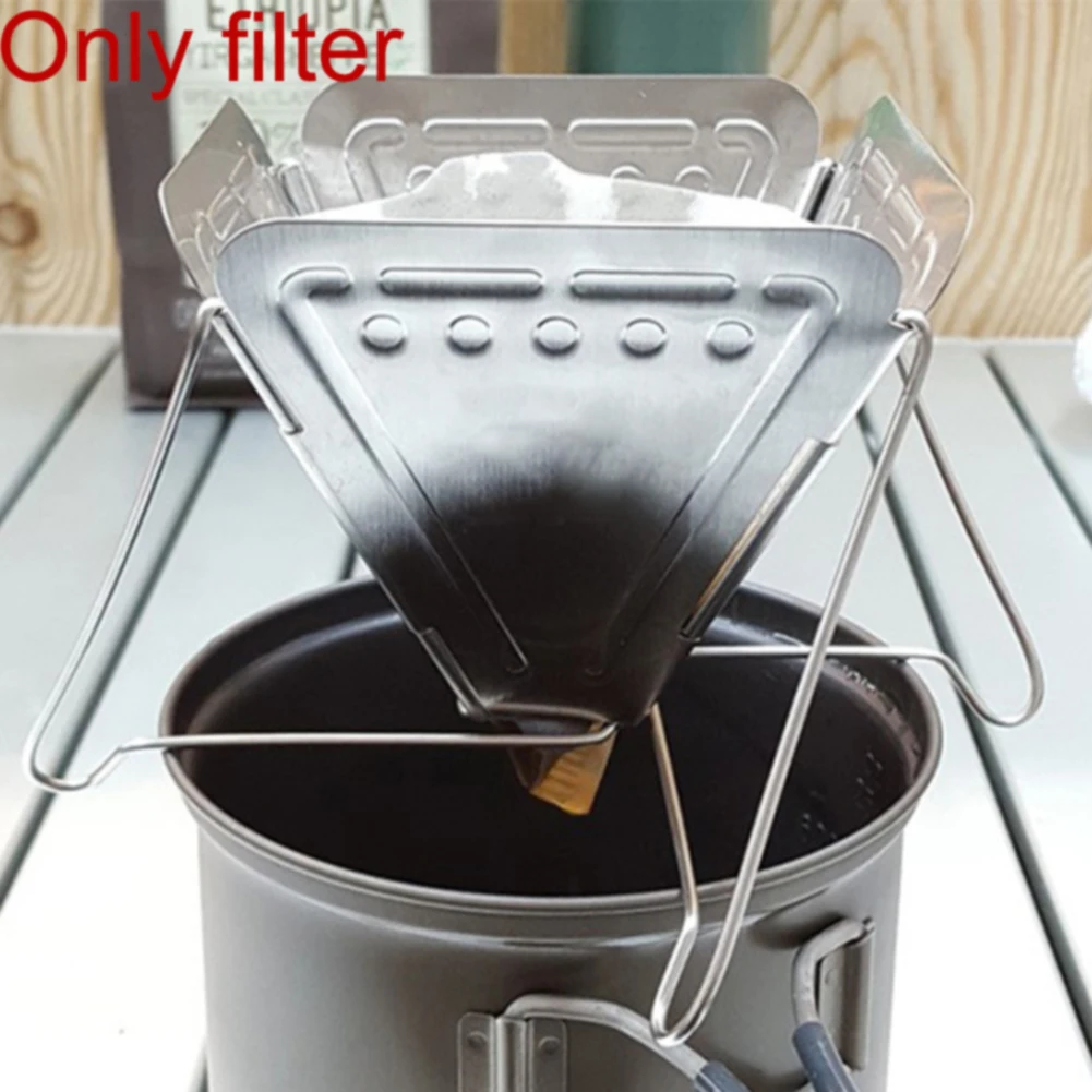 Многоразовый фильтр для кофе кухня с стойка капельницы инструмент кемпинга