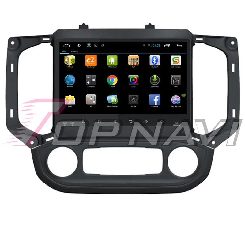 Автомобильный аудиоплеер Topnavi Android 7 1 Автомагнитола для Chevrolet S10 2017-стерео