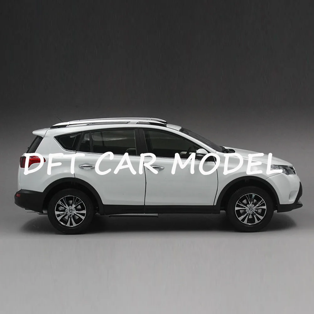 Литая 1:18 RAV4 игрушечный автомобиль из сплава, спортивный автомобиль, модель детских игрушечных машин, оригинальные авторизованные подлинные детские игрушки