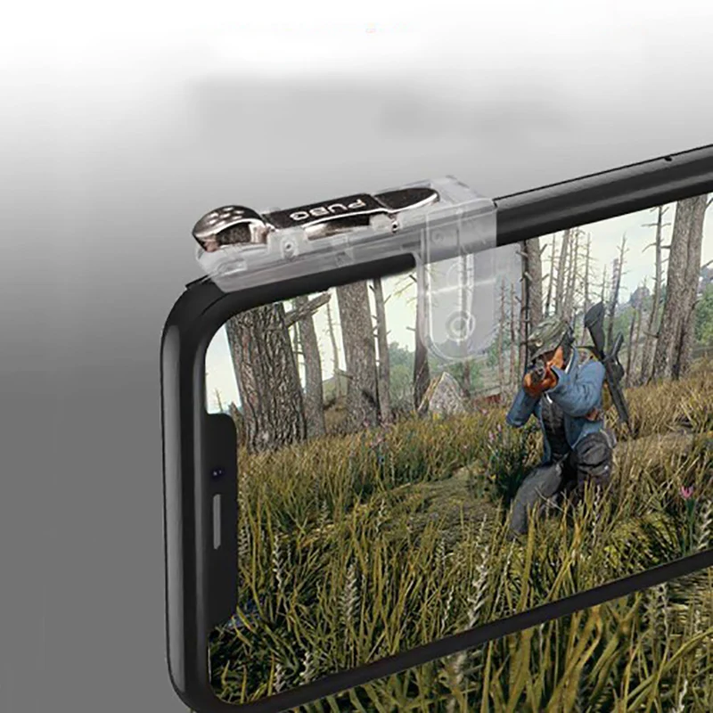 1 пара Pubg триггер мобильный геймпад для контроллер Aim ключи L1R1 Бесплатная