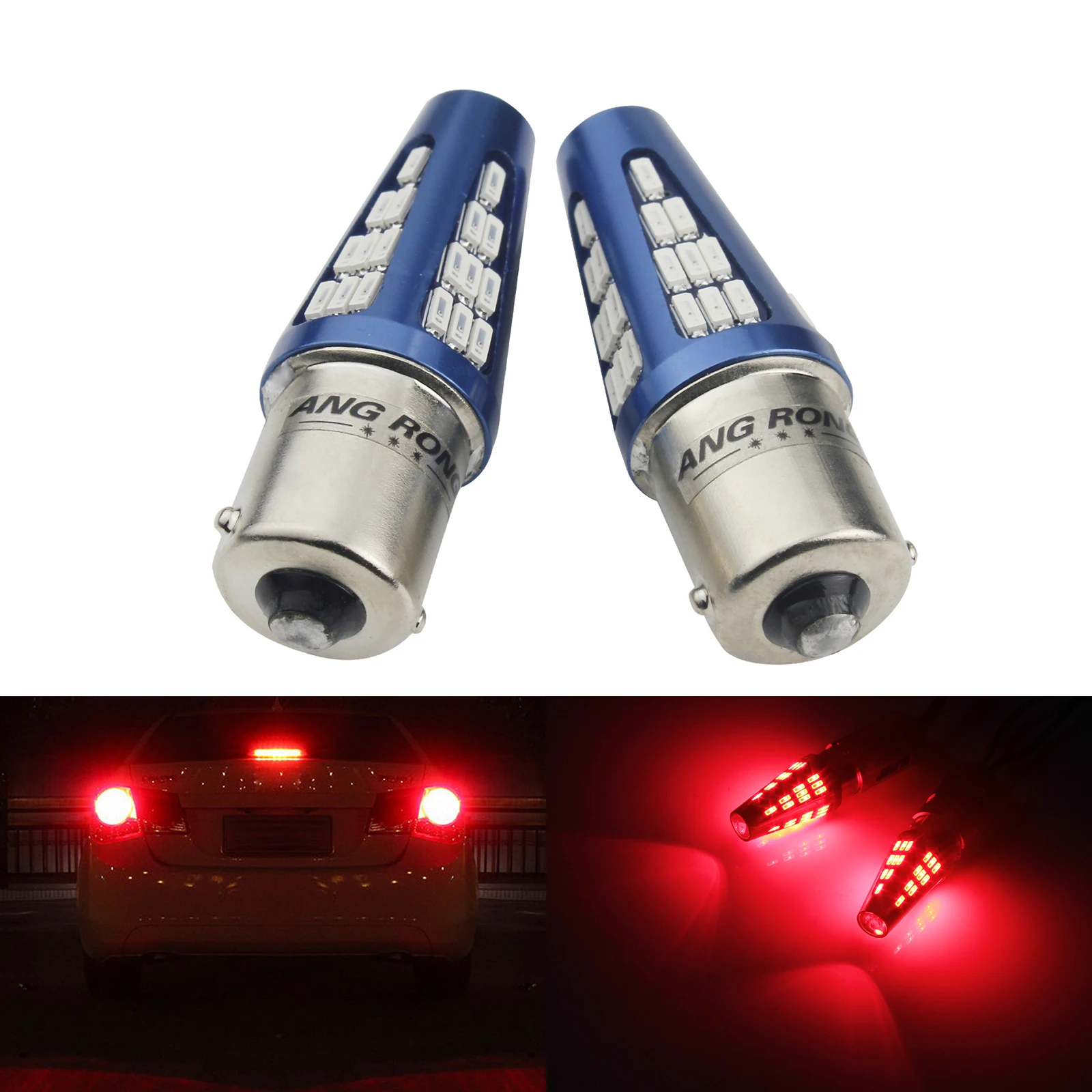 

ANGRONG P21W 1156 BA15s 382 5W светодиодный светильник, торцевой стоп-светильник