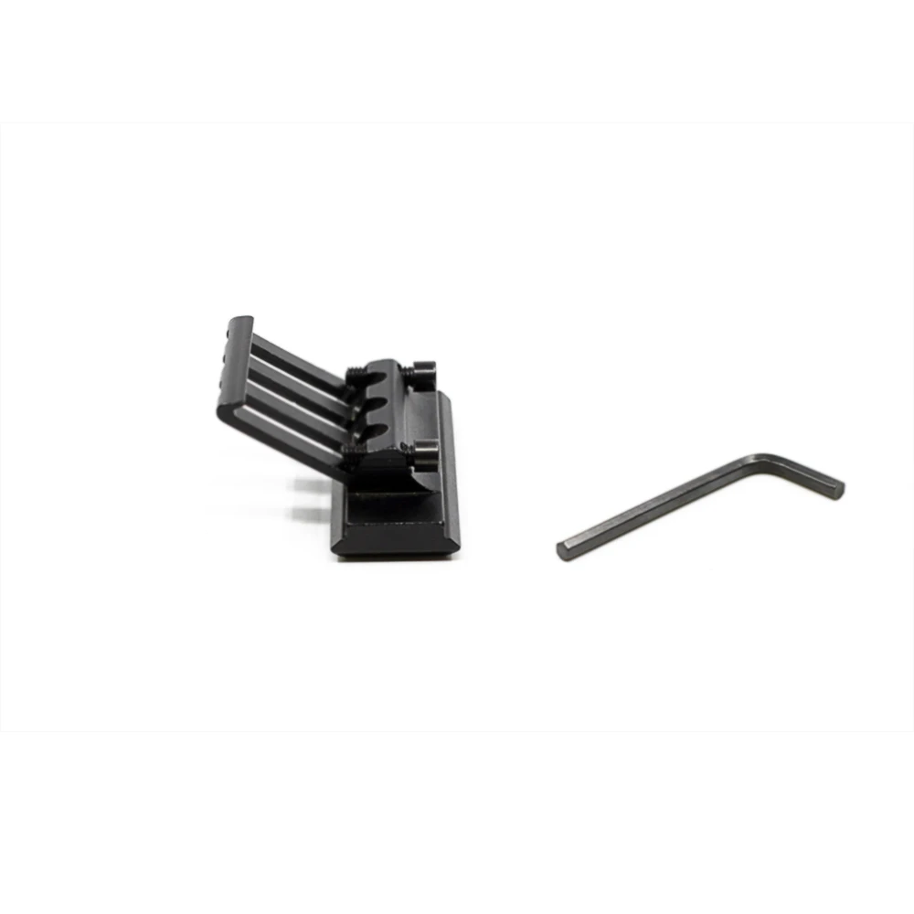 Tactical 5 Slots Side Rail 45 Angle Offset Low Profile Adapter Sight Laser 20mm Weaver Picatinny Mount For Hunting | Спорт и