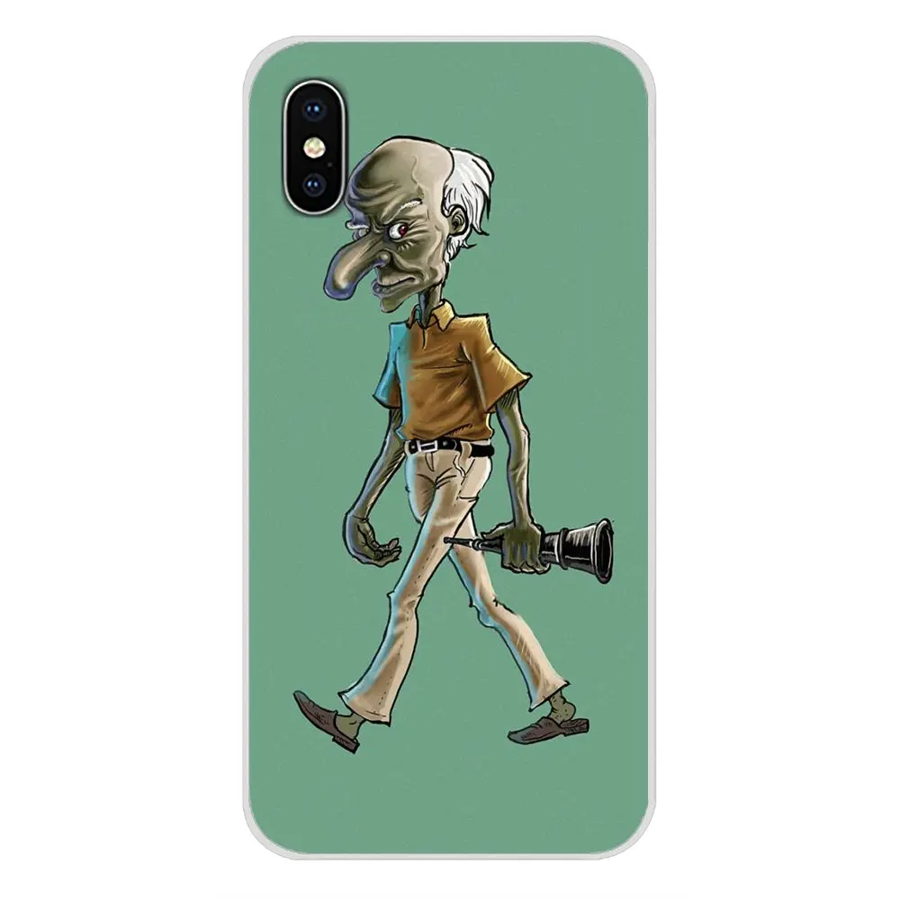Для Apple iPhone X XR XS MAX 4 4S 5 5S 5C SE 6 6S 7 8 Plus ipod touch Аксессуары чехлы для телефонов Squidward By