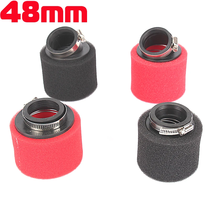 Губка для мотоцикла воздухоочиститель прямой и изогнутый вырез 35/38/42/45/48 мм