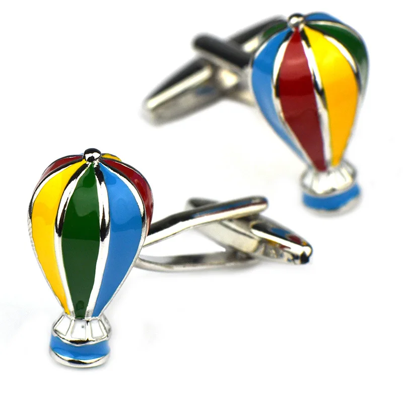 JHSL модные ювелирные изделия Красочные Медные мужские забавные запонки для