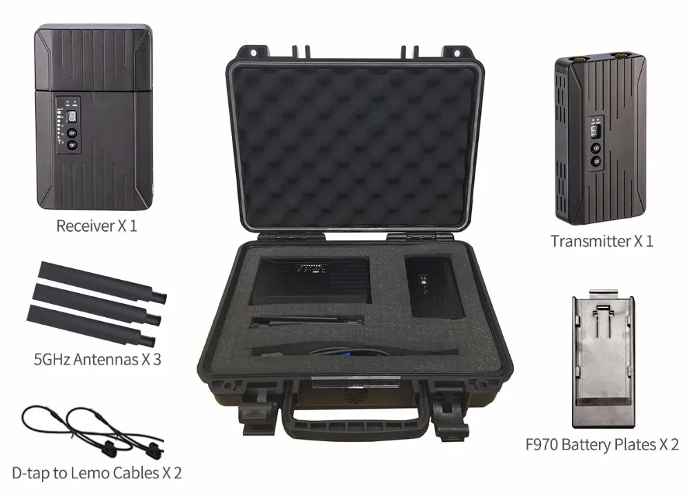 ForHOPE Беспроводная система передачи 500FT профессиональная вещания Cameara SDI HDMI