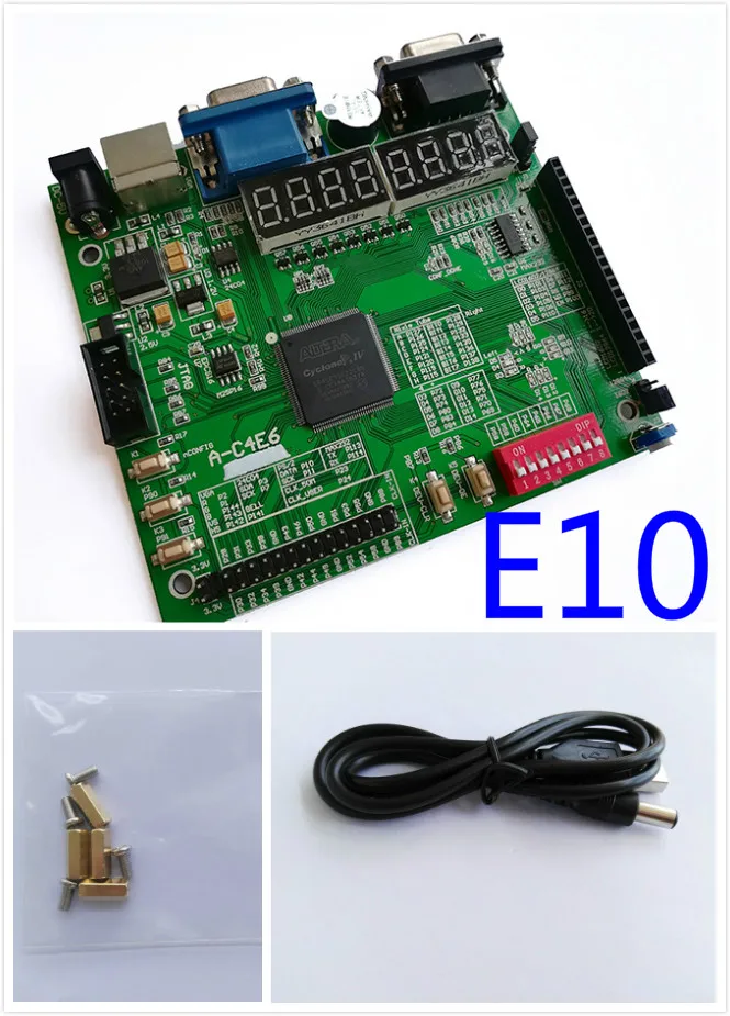 Плата E10 altera fpga плата разработки EP4CE10E22C8N|board fpga|board boardboard development | - Фото №1