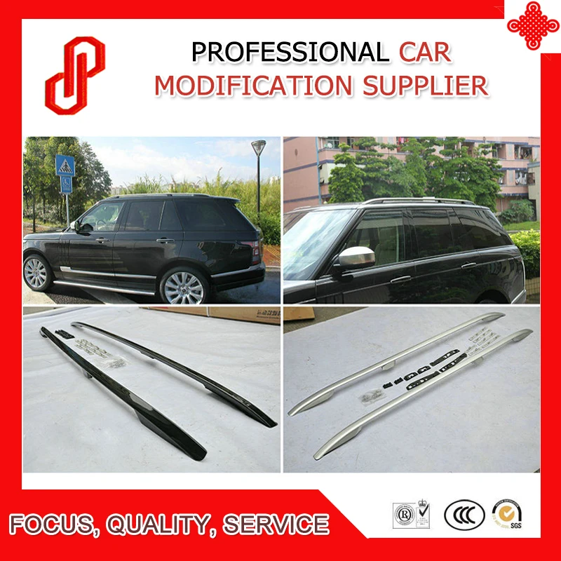 

High quality Aluminium Alloy screw install side rail bar roof rack for Range rover Vogue 2013 2014 2015 2016 2017