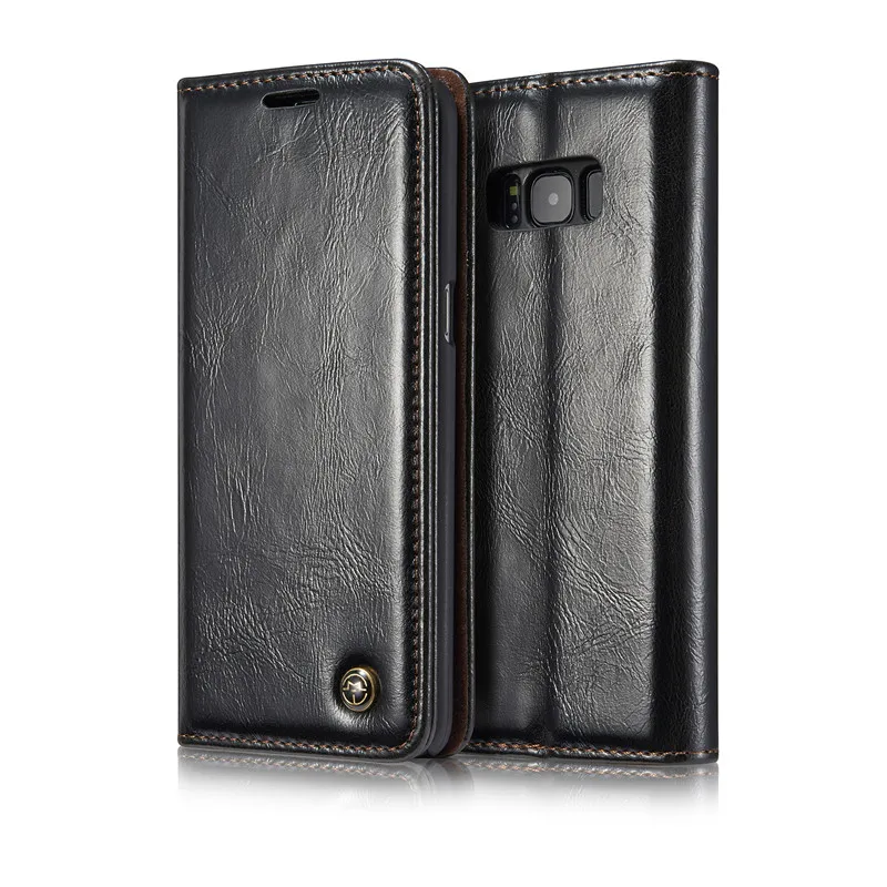 Для Samsung S8 Кожаный чехол плюс роскошный Магнитный флип для Galaxy Plus S9 S7 edge|case for samsung