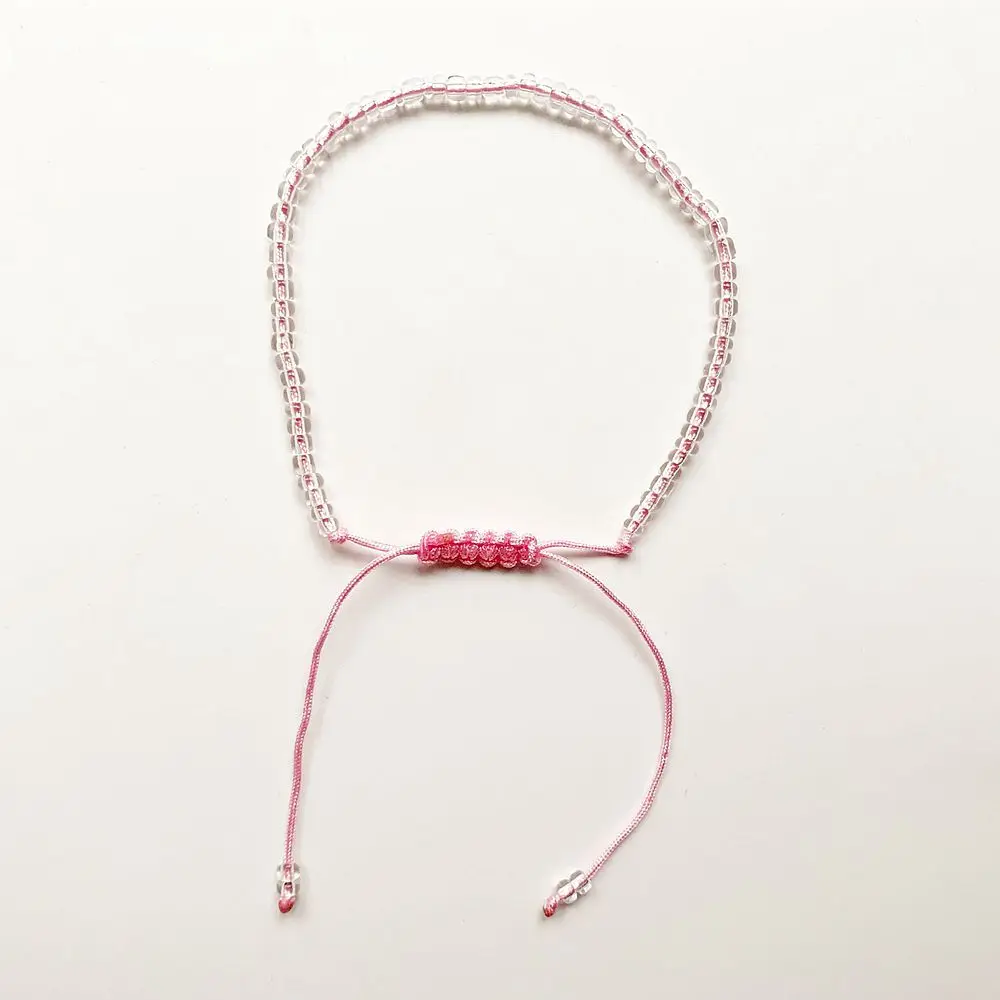 Бутанн 3 мм прозрачный браслет регулируемая фотография новый телефон 1 шт. |