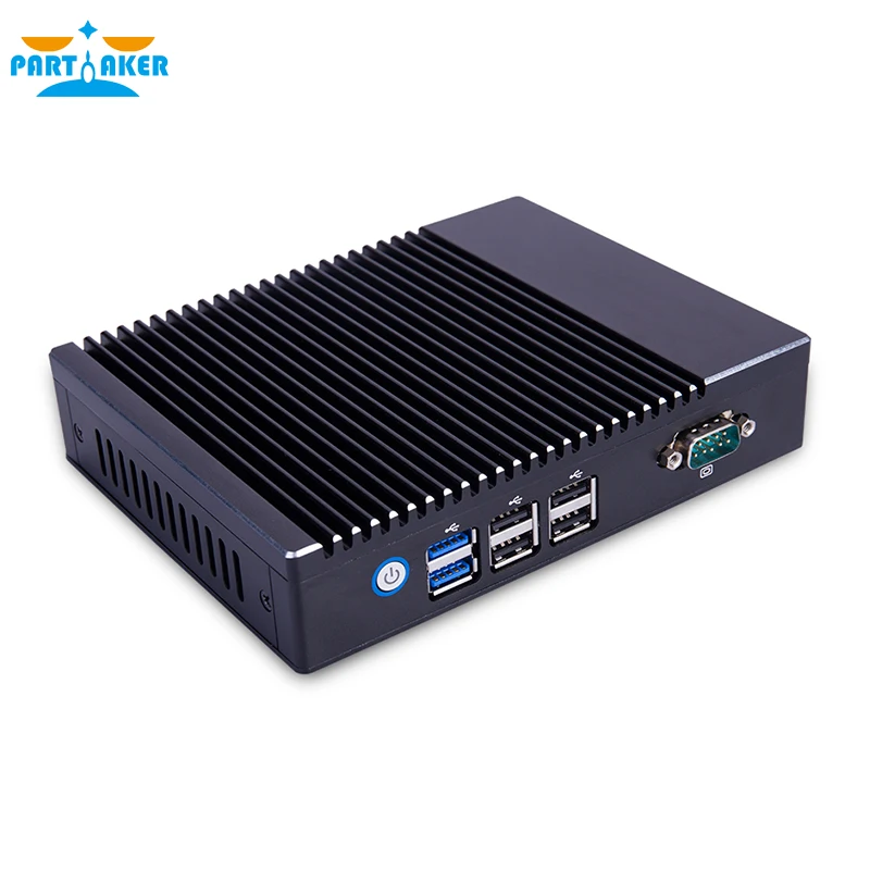 Причастник C5 четырехъядерный J3160 безвентиляторный мини ПК PFsense маршрутизатор