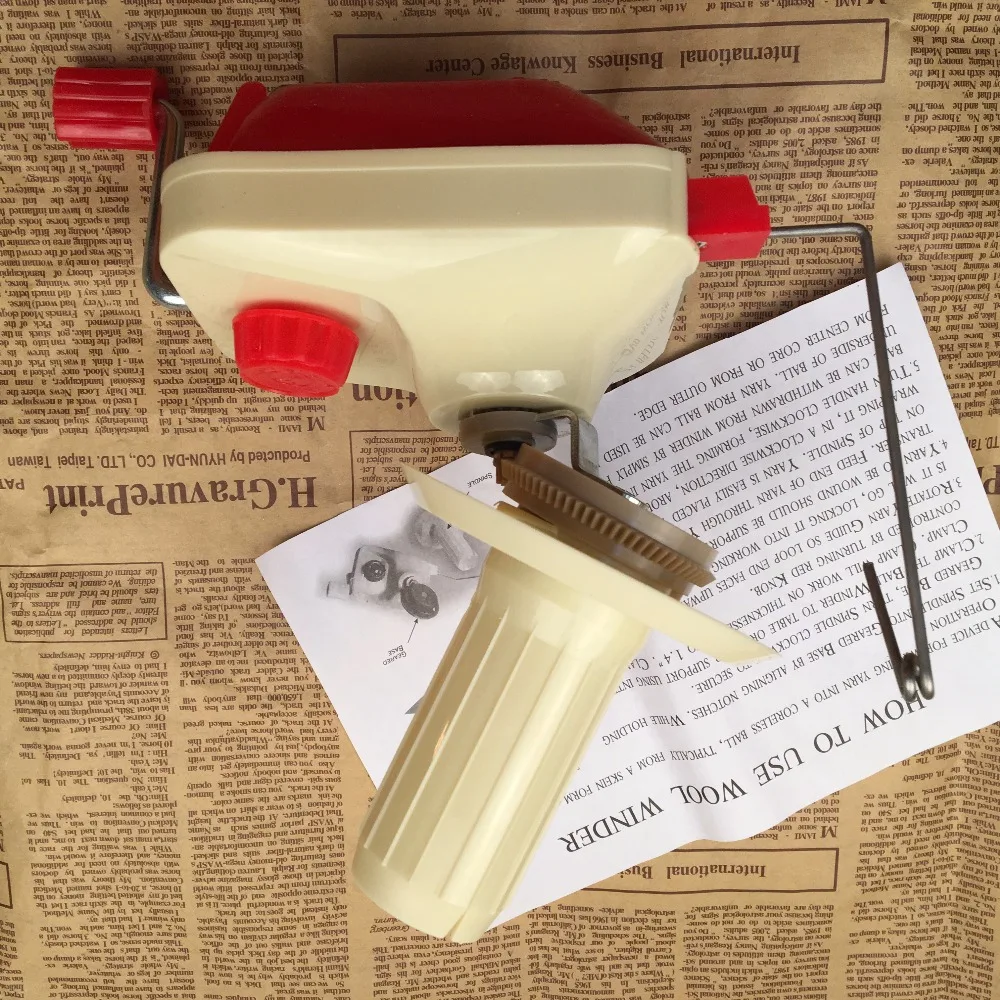 Высококачественный ручной держатель для намотки шерсти швейный инструмент