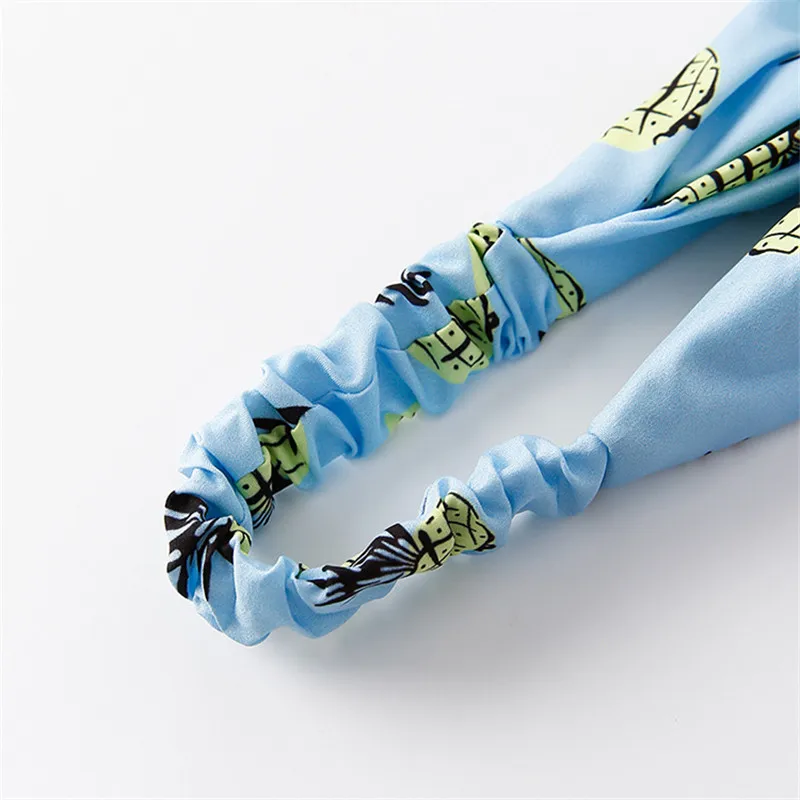 Летний стиль женские аксессуары для волос ободок женское украшение эластичное