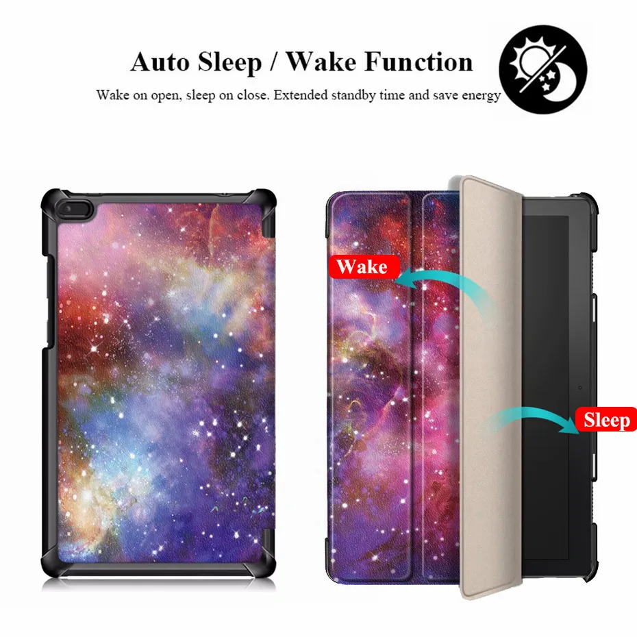 NEWCOOL чехол для lenovo TAB E8 Tablet TB-8304 Тонкий Магнитный 2018 выпущенный окно планшета TB-8304F +