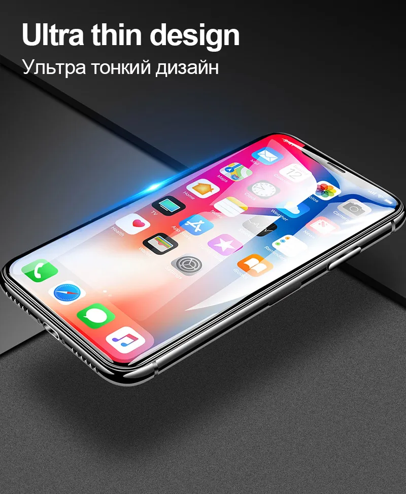 MRGO защита экрана закаленное стекло для iPhone XS Max полное покрытие защита 8 5D Стекло 6 7 Plus пленка для iPhone 6 s XR XS стекло