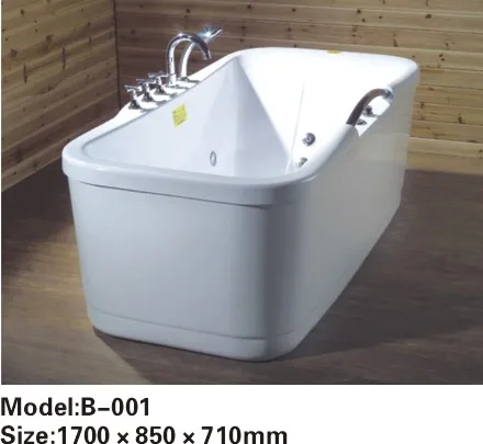 Отдельно Стоящая Ванная Комната Ванны белая каменная Ванна из смолы |