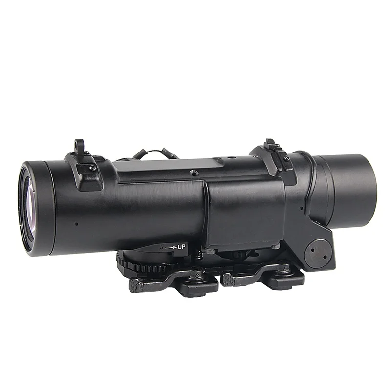 Тактический 1x 4x двойной роль оптический прицел на винтовку Airsoft Magnificate Сфера Fit 20