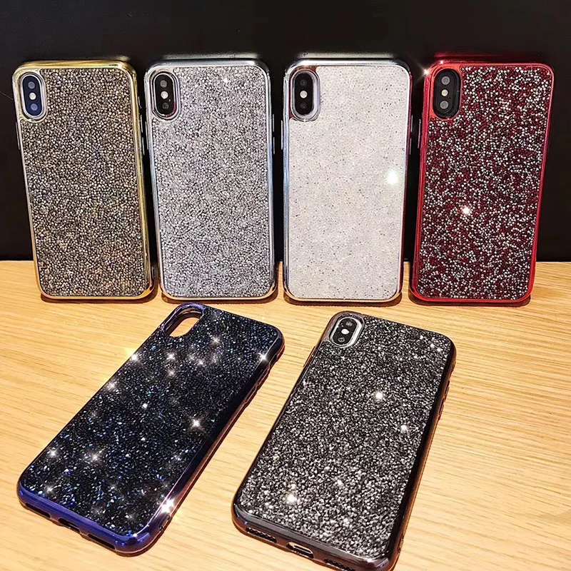 Easterm роскошный полный алмазный блестящий чехол для iPhone 6 6P 7P X 8 8Plus чехол XR XS MAX