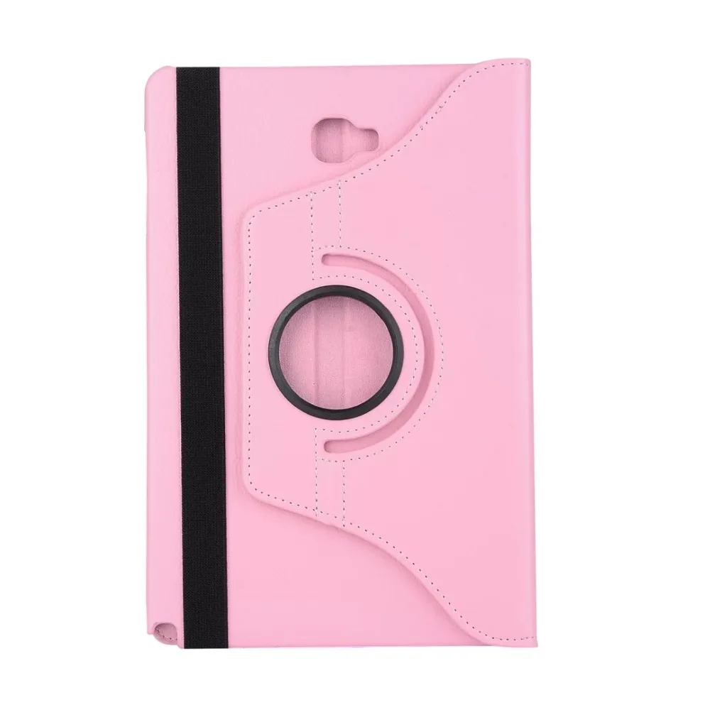 Чехол книжка из искусственной кожи с поворотом на 360 градусов для samsung galaxy tab 10 1