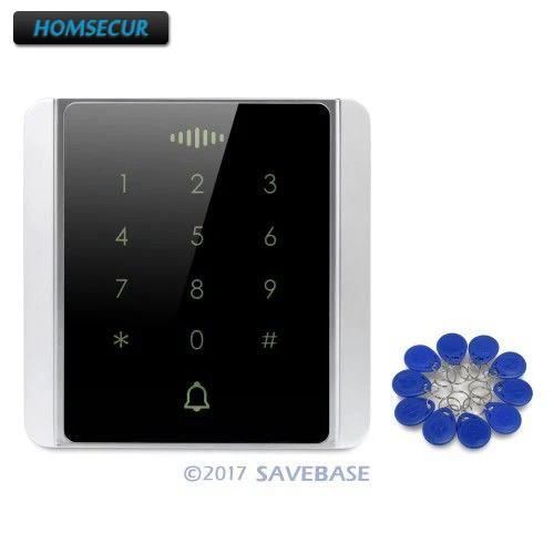 Homsecur Водонепроницаемый сенсорная клавиатура 125 кГц RFID считыватель доступ