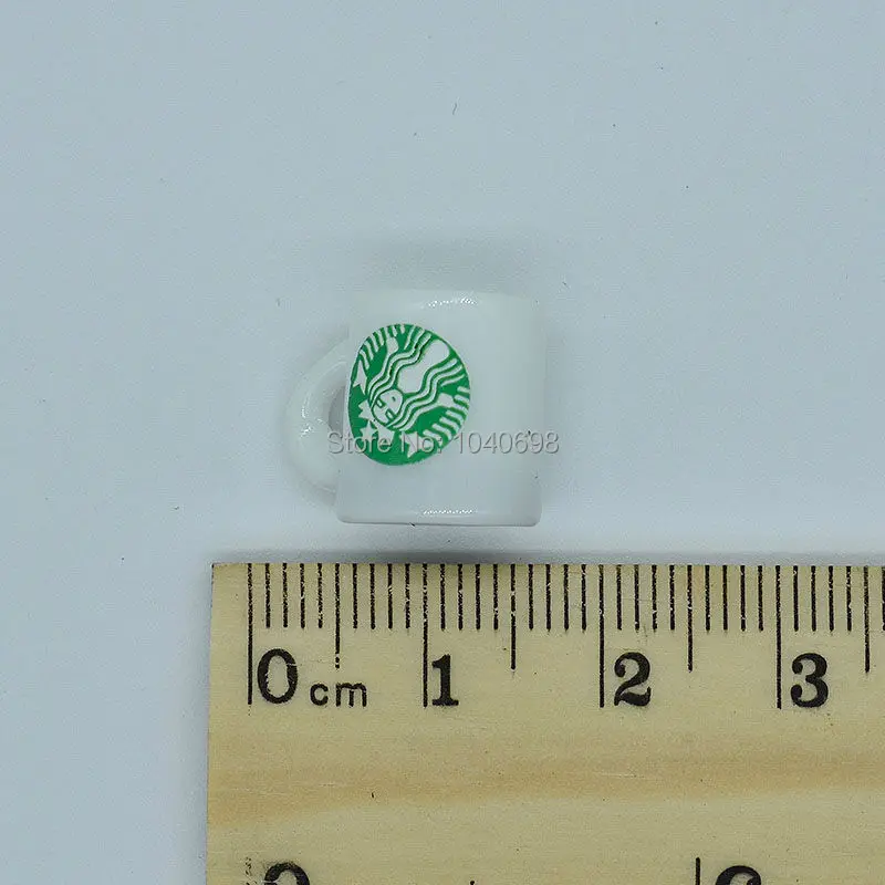 10 шт./лот разноцветная кофейная чашка из цельной смолы 16 мм кавайный альбом для