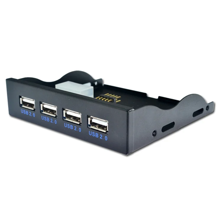 4 портовый концентратор USB 2 0 H1111Z адаптер для ПК передняя панель расширительный