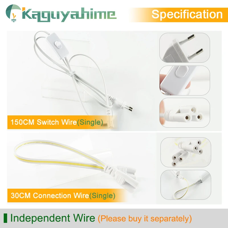 

Kaguyahime T5 T8 LED Tube Lamp 6W 10W 20W RGB Fluorescent Tube 30CM 60CM LED T5 Tube Lighting AC 220V Integrated Home Light