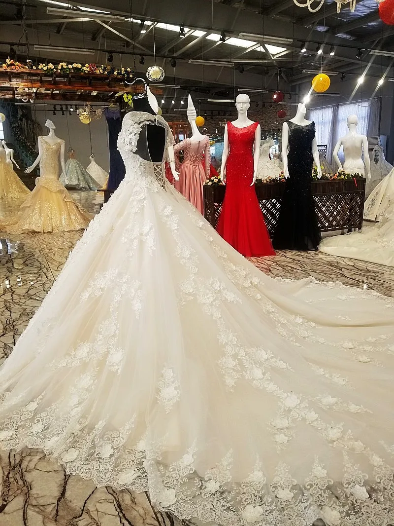 YuNuo горячая Распродажа Новинка романтическое свадебное платье принцессы 2019 Vestido