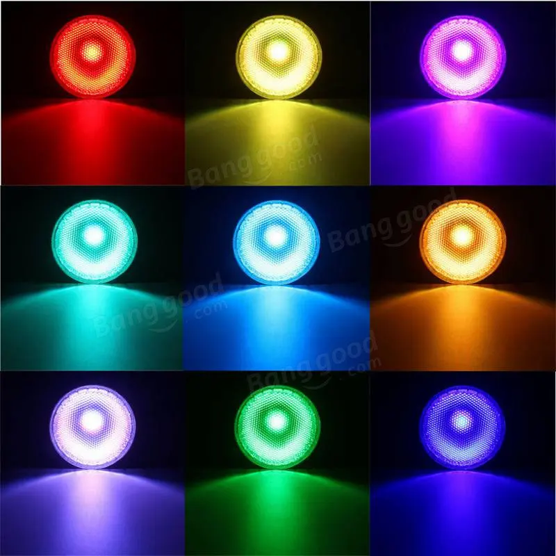 Светодиодный RGB-прожсветильник Тор Par38 20 Вт с регулируемой яркостью алюминиевая