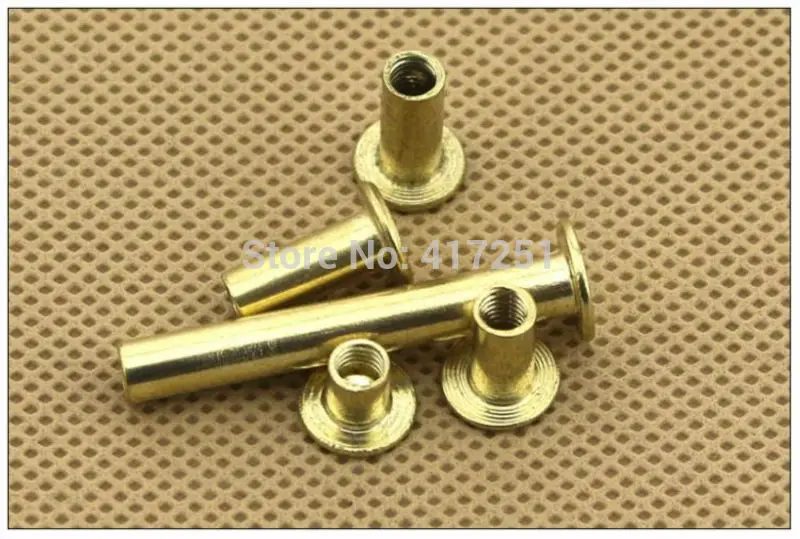 Резьбовые крепления для фотоальбома из латуни с покрытием 5*8 мм 1 штука|screw