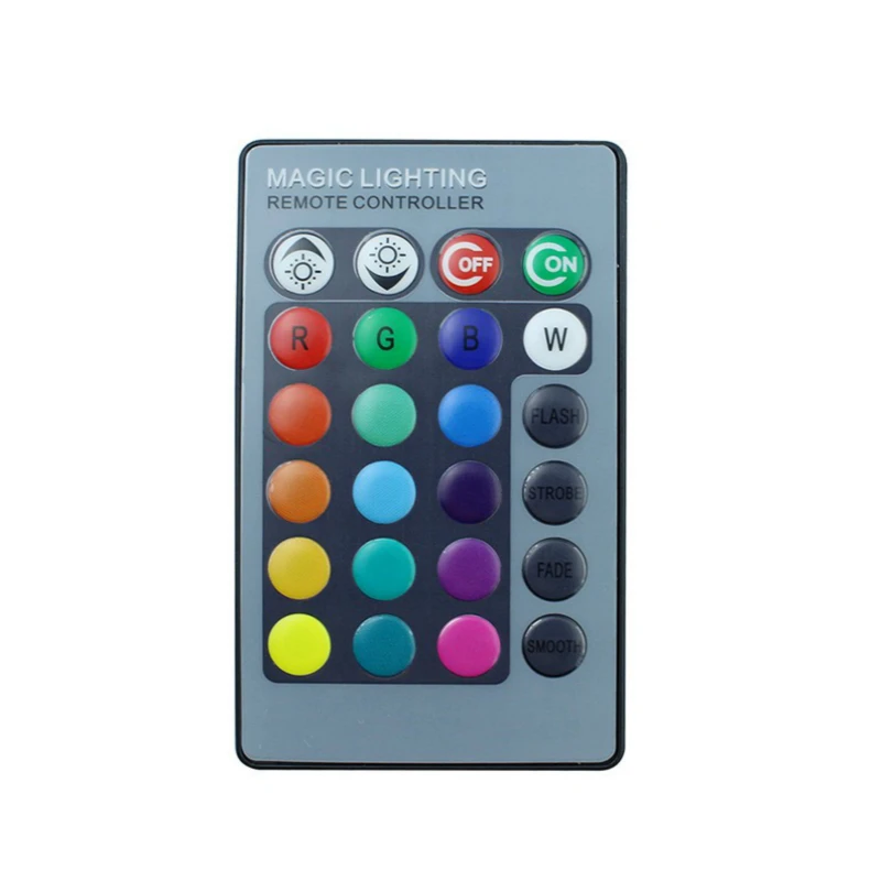 

Karaoke Wall Lights KTV Bar RGB LED Wall Lamps For Living Room Restaurant Coffee Shop with 24keys Remote Controller LED Light