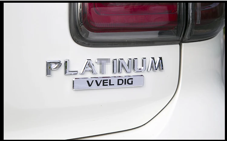 

2013-2017 Автомобильная наклейка на переднюю и заднюю крышку корпуса эмблема буквы для Nissan Patrol Y62 Armada аксессуары