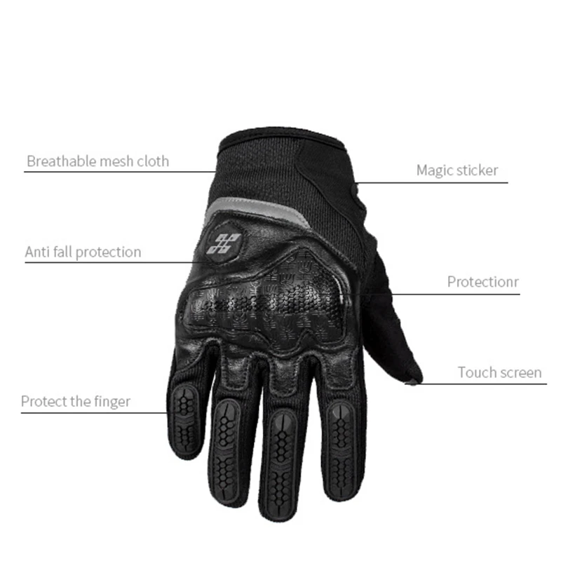 MoFlyeer новый дизайн мотоциклетные носимые перчатки RacingGuantes Motocicleta Luvas дышащие