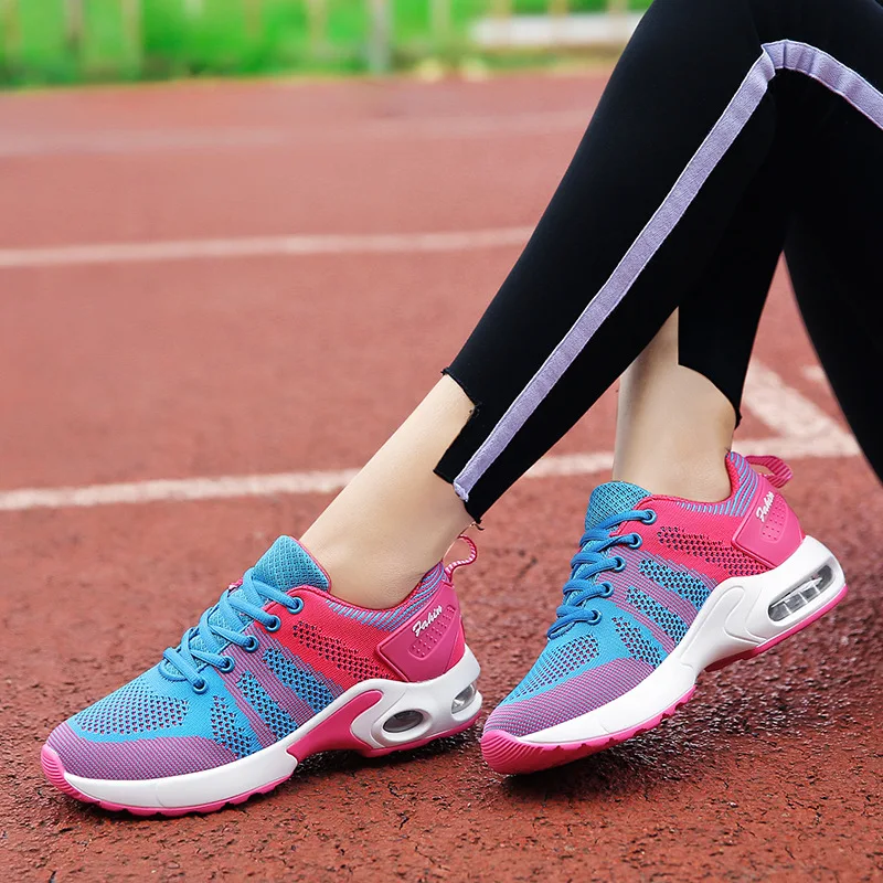 Новинка Осенние женские кроссовки Уличная дышащая обувь Zapatillas Mujer Повседневная