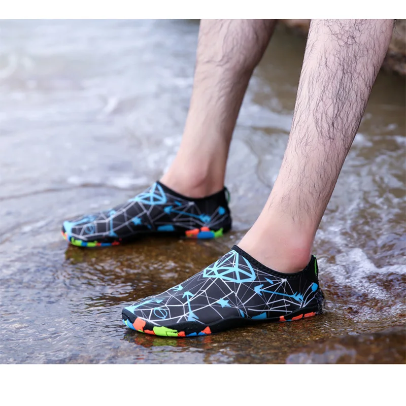 Size35-46 2019 пляжные воды обувь Человек любителей уличная прогулочная болотная
