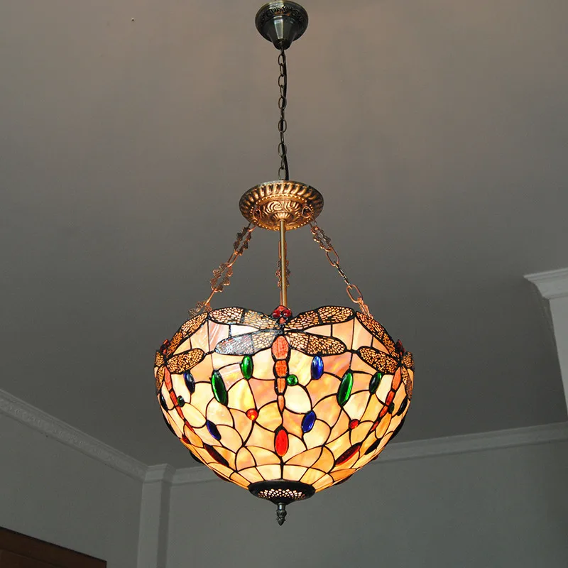 Подвесная лампа Tiffany в стиле ретро с 3 светодиодами|hanging lights|lighting modernpendant lamp |