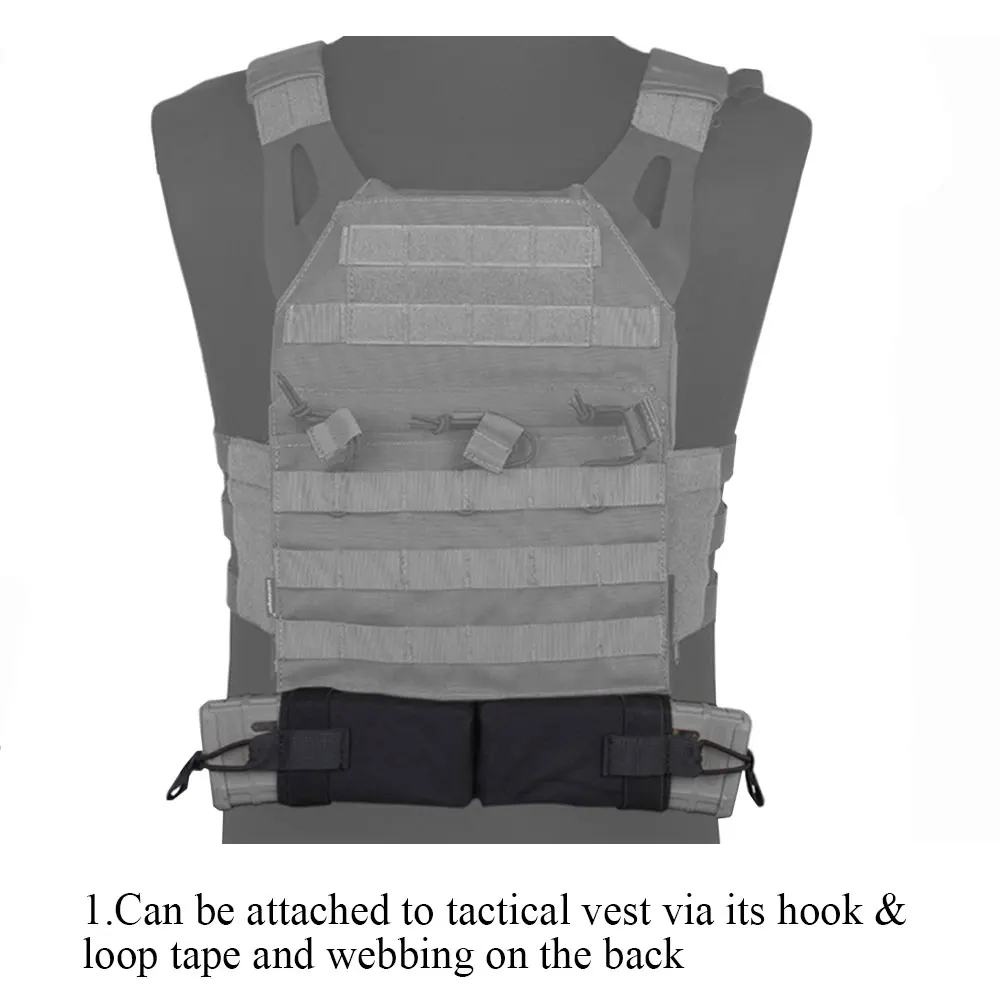 EMERSONGEAR Тактический Магнитный чехол с боковым вытягиванием подсумок M4 тактический Molle Mag крюк и петля боевой Мультикам EM9044