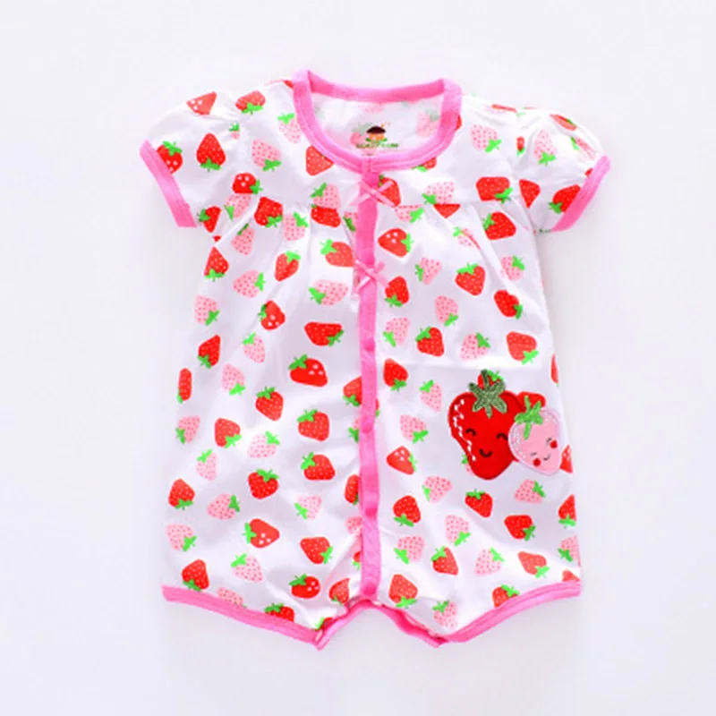 Одежда для маленьких девочек 2019 г. Летний комбинезон с оборками от 0 до 1 года