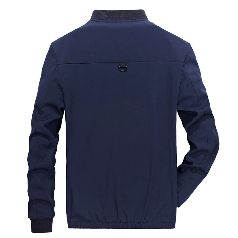 Jackets Men Casual Coat Slim Fit Stand Collar Solid Brand New 2017 Men's Fashion Overcoat Clothing Plus Size M-4XL | Мужская одежда