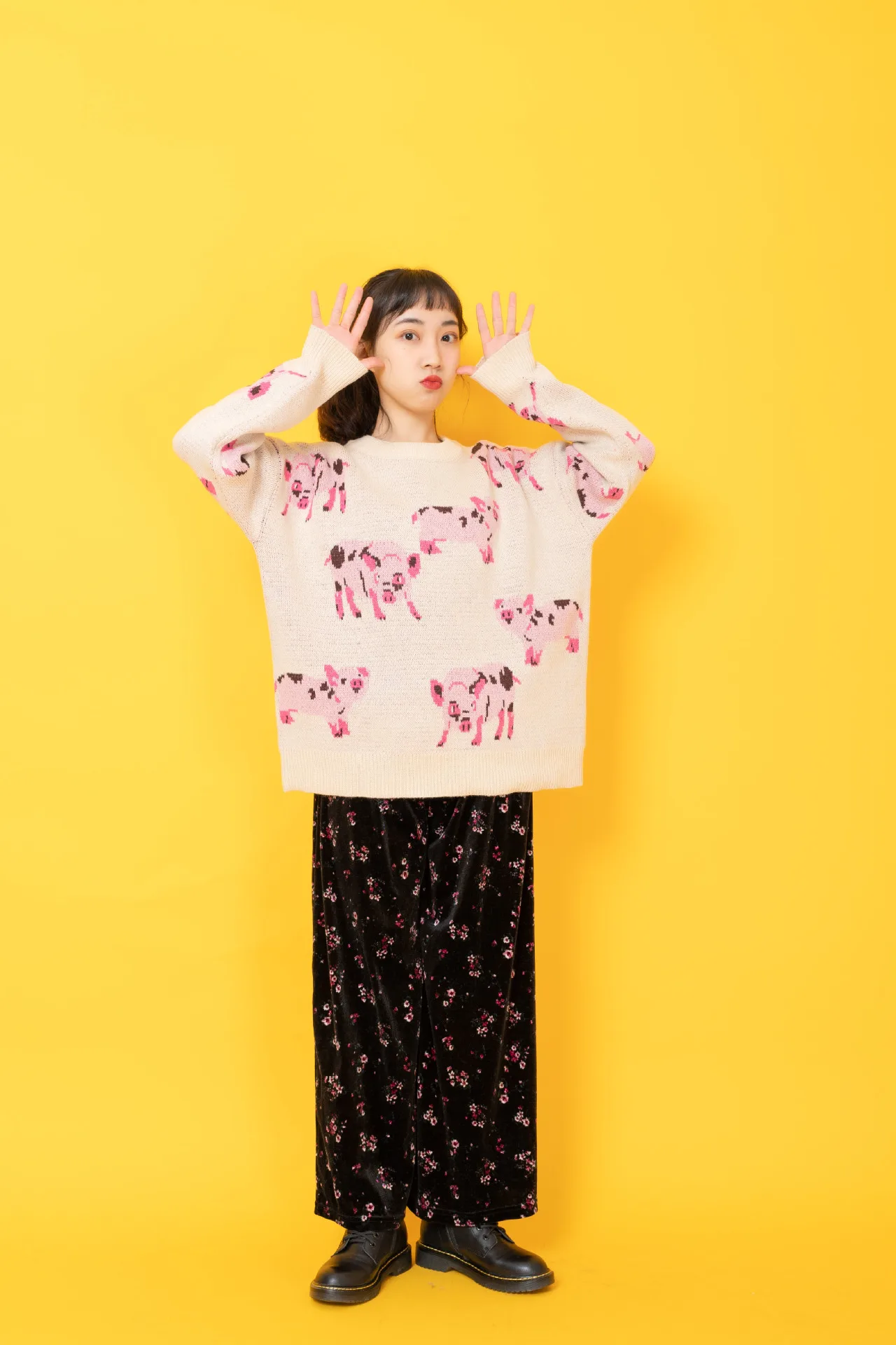 2019 New Winter Women Sweaters Fashion O-neck Long Sleeve Pullovers Loose Knitted Female Jumper Tops | Женская одежда