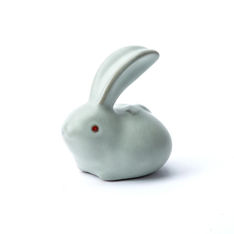 Креативные керамические украшения мини-чай в виде кролика домашнего животного