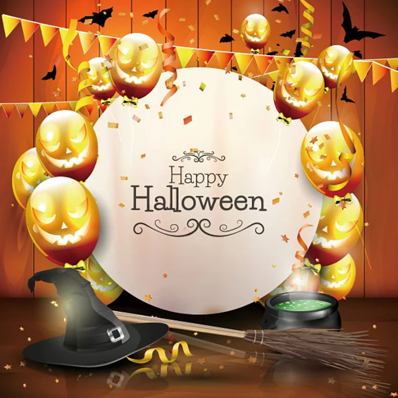 Фотофон для Хэллоуина с деревянной метлой | Электроника