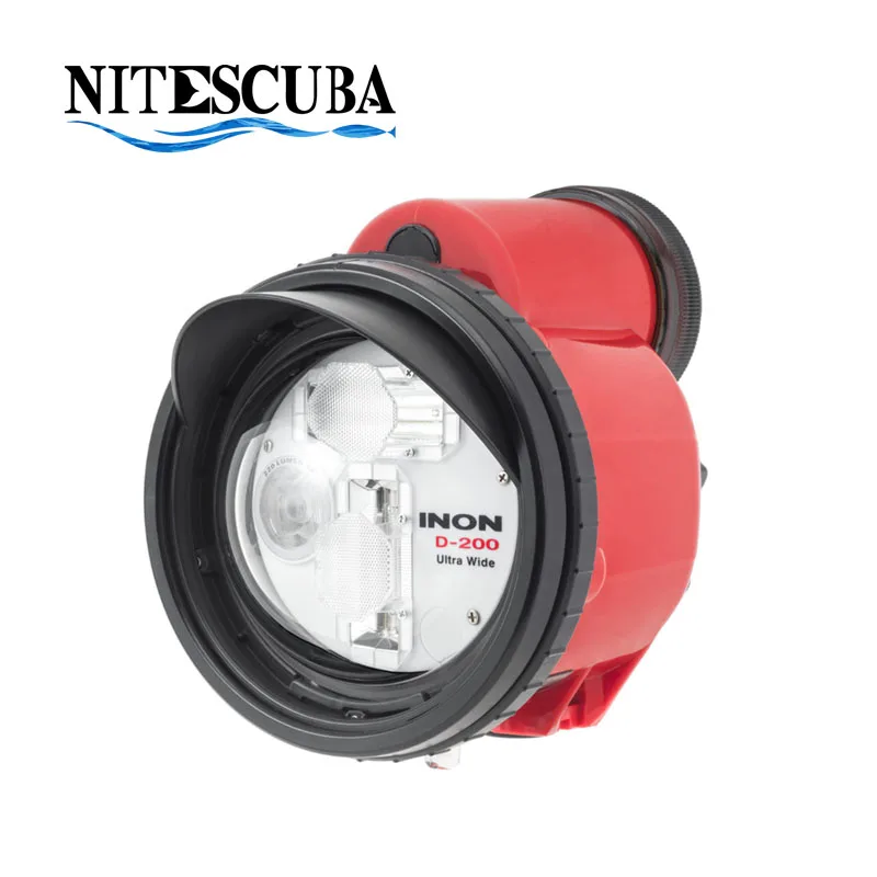 Inon D200 Nitescuba Дайвинг Strobe light Inon D200 дешевле некуда, водонепроницаемый Камера корпус Подводная фотосъемка оборудования - Цвет: Inon D200