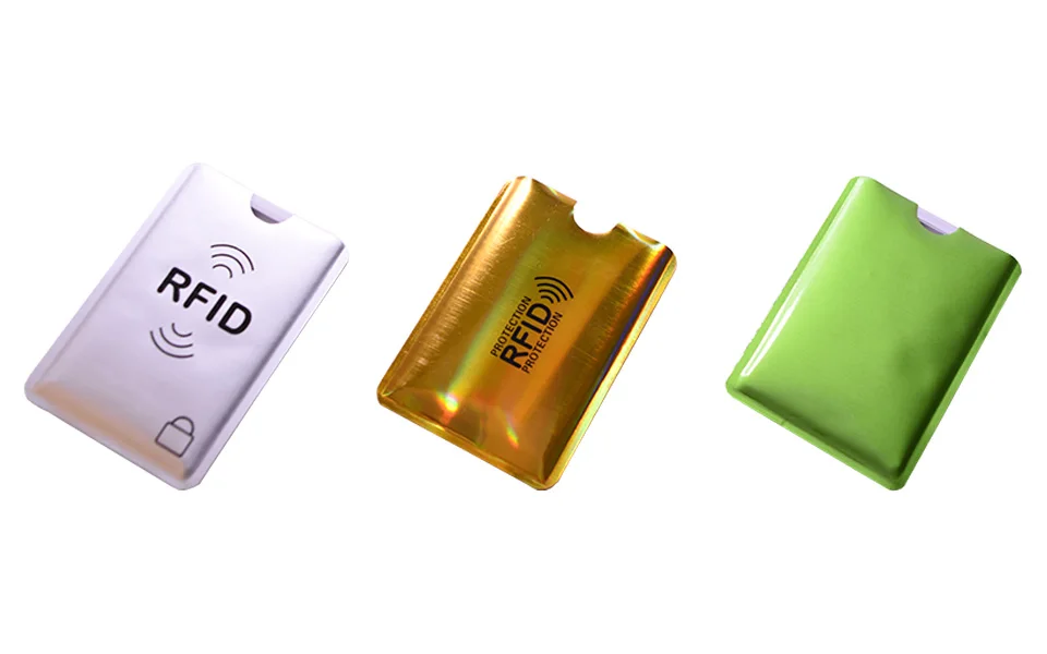 Eseye RFID 13,56 МГц экранированный рукав Карта Блокировка IC RFID карта защита NFC карта безопасности Предотвращение неавторизованного сканирования