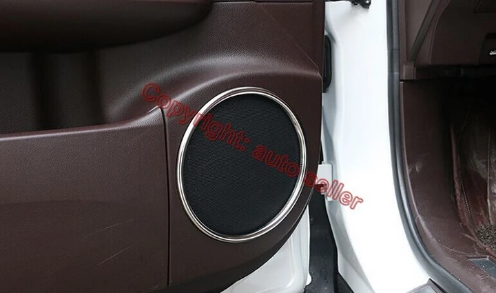 Для Lexus RX Class RX350 RX405h 2016 2017 Φ Внутренняя дверь динамика|speakers chrome|lexus rx 2016trim cover |