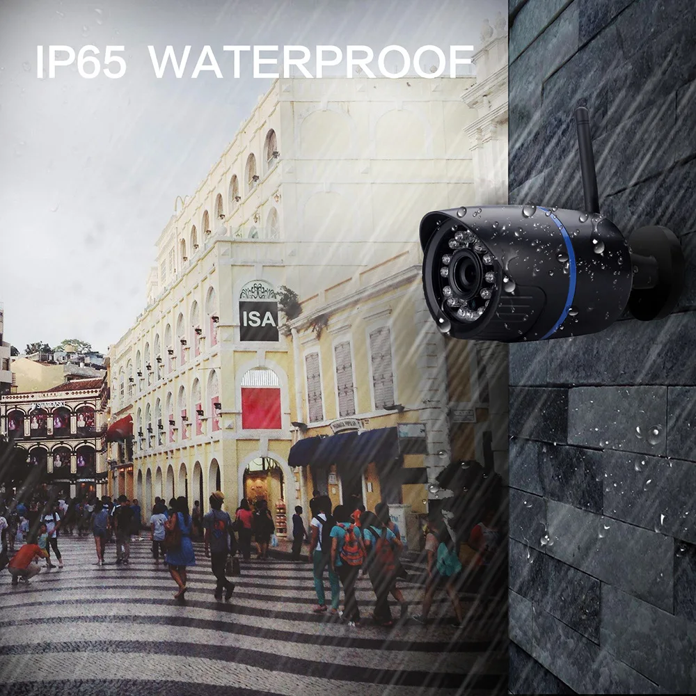 Wouwon Full HD 1080P Водонепроницаемая уличная IP камера Wifi беспроводная безопасности