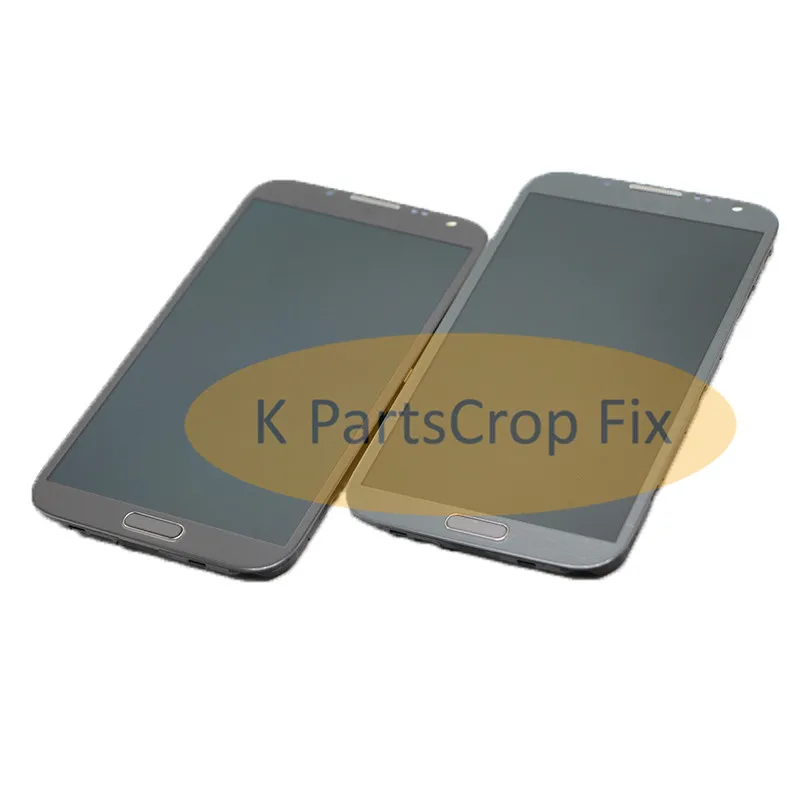 5,5 ''ЖК-дисплей для samsung Galaxy Note 2 Note2 N7100 N7105 T889 i317 i605 L900 ЖК-дисплей с рамкой Дисплей кодирующий преобразователь сенсорного экрана в сборе